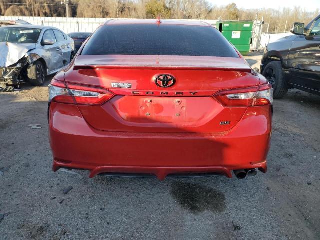 4T1B11HK1KU242613 - 2019 TOYOTA CAMRY L RED photo 6