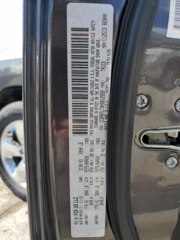 1C6RR7LT9HS612958 - 2017 RAM 1500 SLT GRAY photo 12