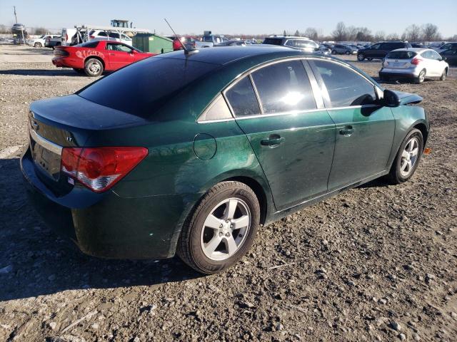 1G1PC5SB6E7366361 - 2014 CHEVROLET CRUZE LT GREEN photo 3