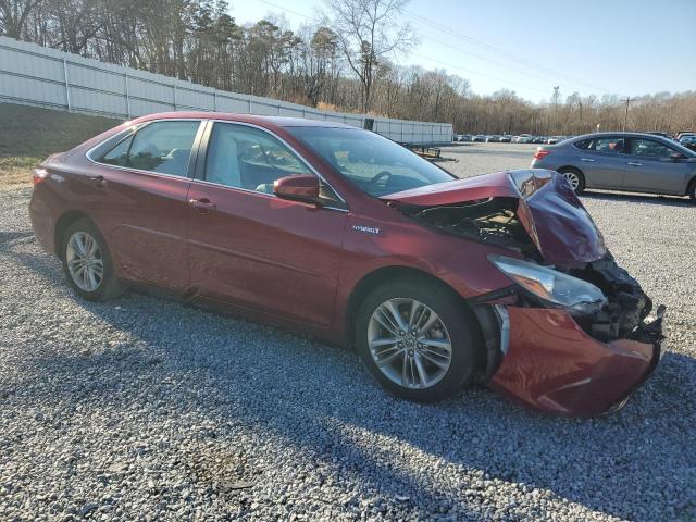 4T1BD1FK5GU179484 - 2016 TOYOTA CAMRY HYBRID BURGUNDY photo 4