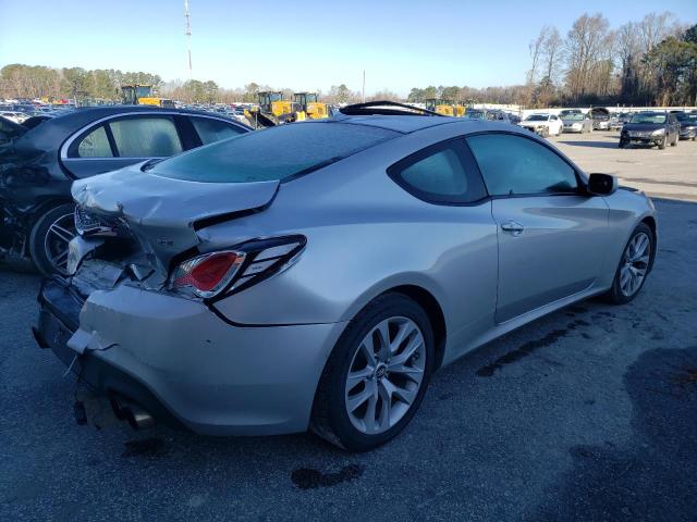 KMHHT6KD6DU102149 - 2013 HYUNDAI GENESIS CO 2.0T SILVER photo 3