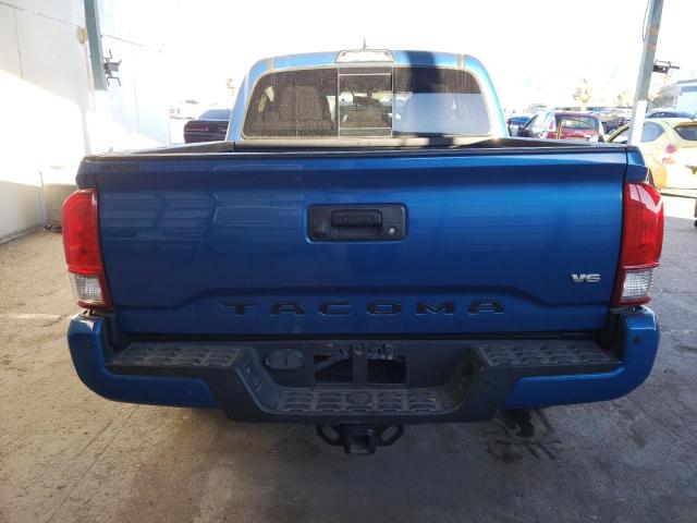 3TMCZ5AN2HM083997 - 2017 TOYOTA TACOMA DOUBLE CAB BLUE photo 6