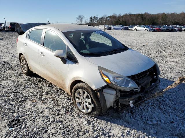 KNADM4A34D6139070 - 2013 KIA RIO LX WHITE photo 4