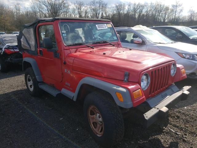 1J4FA39S46P714088 - 2006 JEEP WRANGLER X RED photo 4