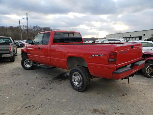 1B7KF2366WJ219535 - 1998 DODGE RAM 2500 RED photo 2