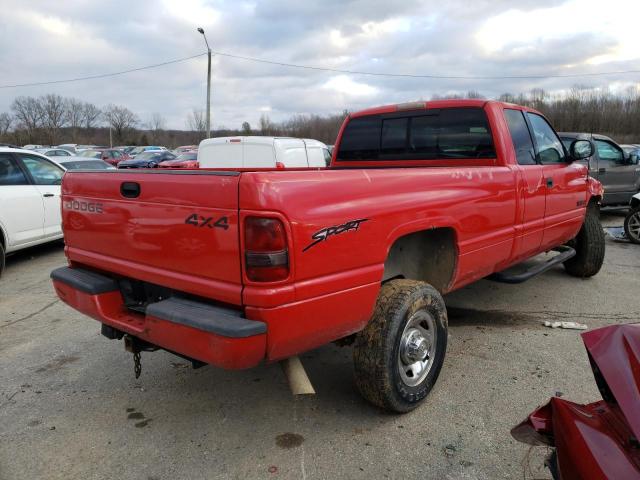 1B7KF2366WJ219535 - 1998 DODGE RAM 2500 RED photo 3