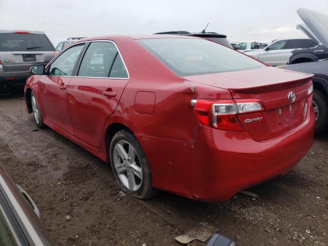 4T1BF1FK4EU817442 - 2014 TOYOTA CAMRY L RED photo 2