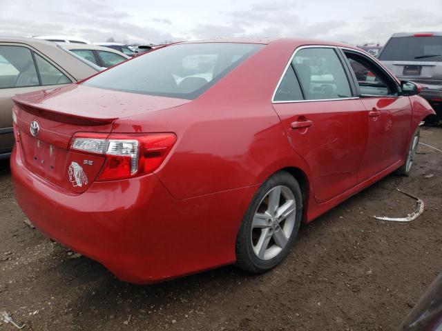 4T1BF1FK4EU817442 - 2014 TOYOTA CAMRY L RED photo 3