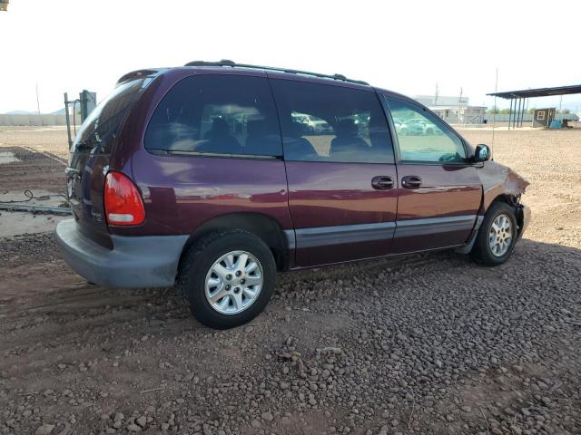 2P4GP45G7YR558531 - 2000 PLYMOUTH VOYAGER SE PURPLE photo 3