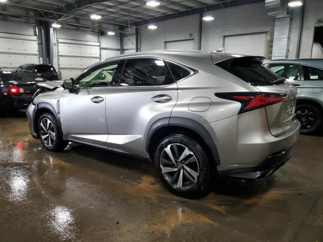 JTJBARBZ9J2166154 - 2018 LEXUS NX 300 BASE SILVER photo 2