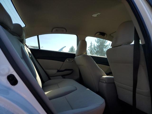 19XFB2F55EE054363 - 2014 HONDA CIVIC LX Սպիտակ լուսանկար 10