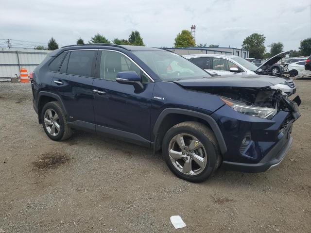 JTMDWRFV9KD501276 - 2019 TOYOTA RAV4 LIMITED 蓝色 照片 4