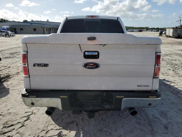 1FTFW1CF1BFA04251 - 2011 FORD F150 SUPERCREW WHITE photo 6