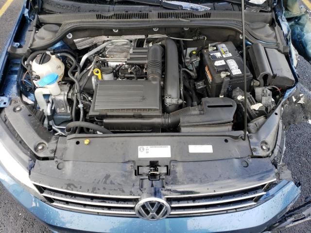 3VWDB7AJ0HM387750 - 2017 VOLKSWAGEN JETTA SE BLUE photo 11