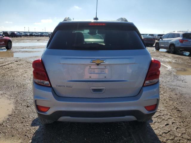 KL7CJPSMXNB560460 - 2022 CHEVROLET TRAX 1LT SILVER photo 6