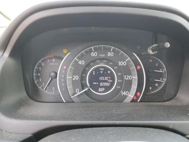 5J6RM4H76FL078188 - 2015 HONDA CR-V EXL შავი ფოტო 9