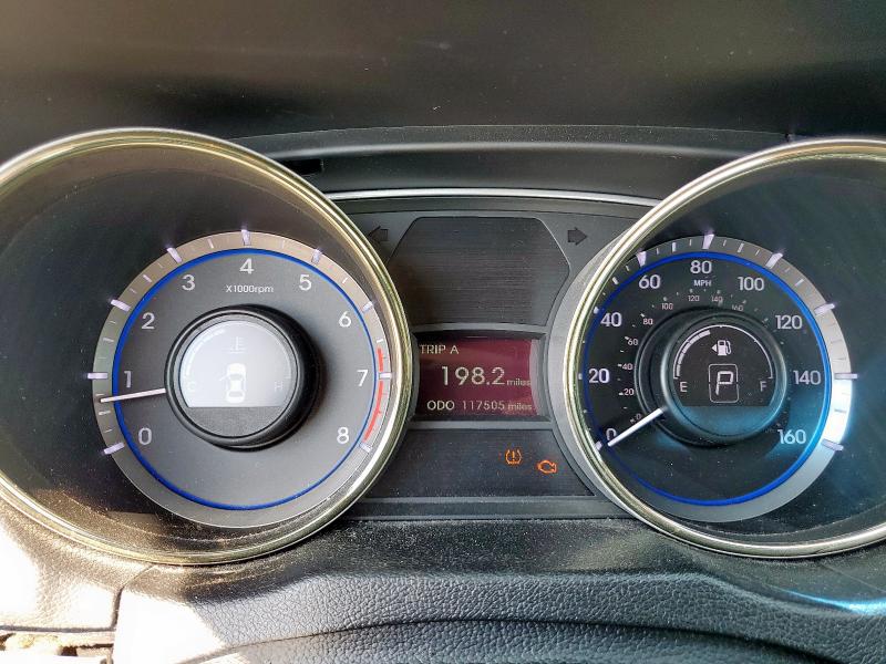 5NPEC4AC9DH592407 - 2013 HYUNDAI SONATA SE 石墨色 照片 9