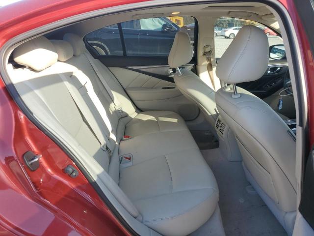 JN1BV7AR1EM684723 - 2014 INFINITI Q50 BASE RED photo 10