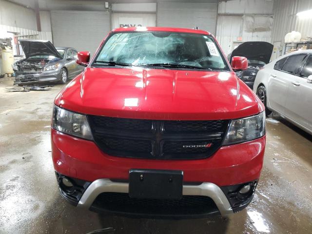 3C4PDCGBXFT511318 - 2015 DODGE JOURNEY CROSSROAD RED photo 5