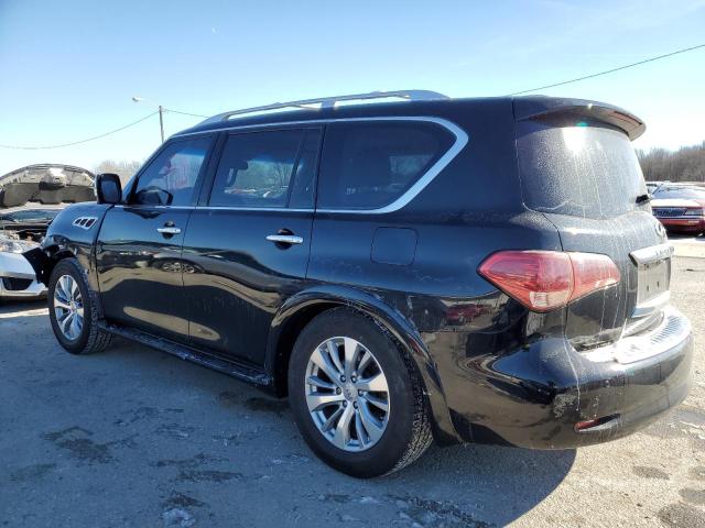 JN8AZ2NEXB9004585 - 2011 INFINITI QX56 BLACK photo 2