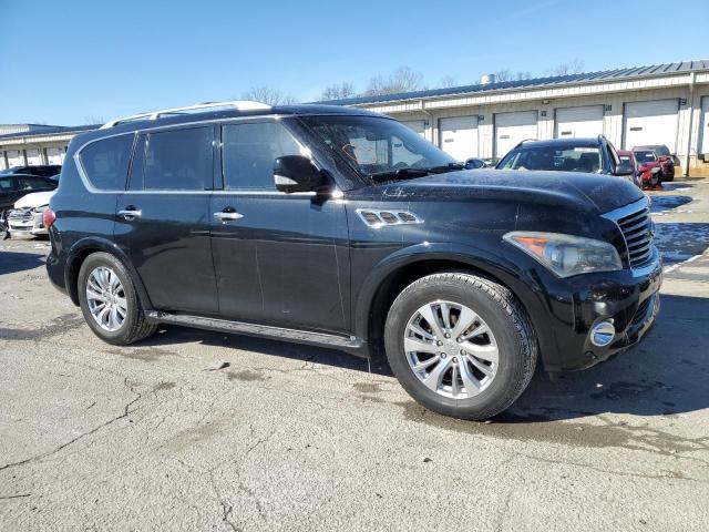 JN8AZ2NEXB9004585 - 2011 INFINITI QX56 BLACK photo 4