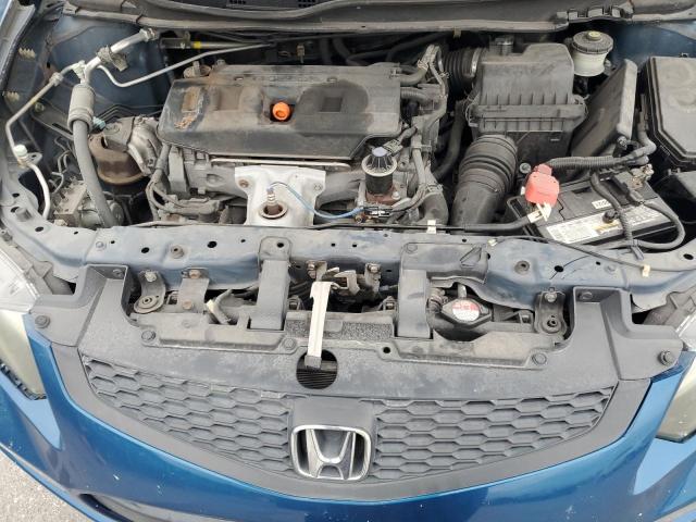 2HGFG3B50CH548436 - 2012 HONDA CIVIC LX BLUE photo 11