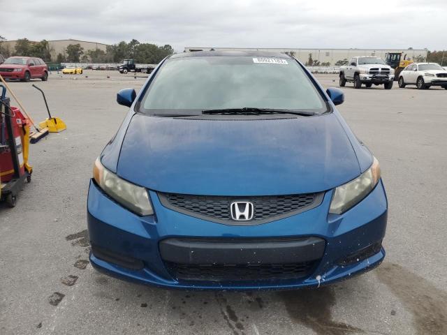 2HGFG3B50CH548436 - 2012 HONDA CIVIC LX BLUE photo 5