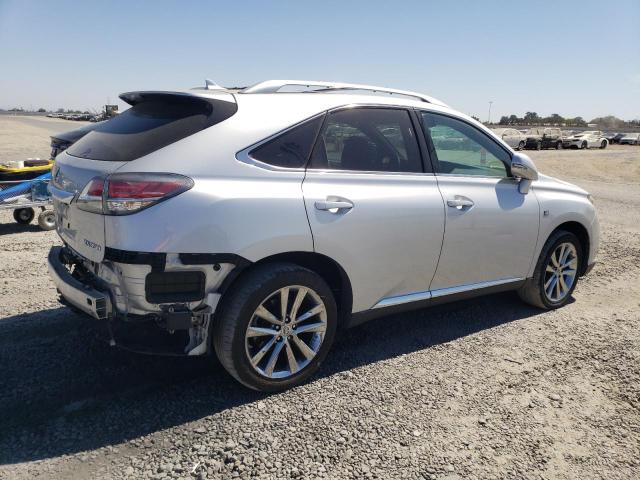 2T2BK1BA4DC206427 - 2013 LEXUS RX 350 BASE SILVER photo 3