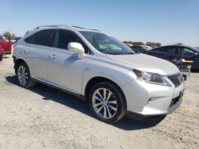 2T2BK1BA4DC206427 - 2013 LEXUS RX 350 BASE SILVER photo 4