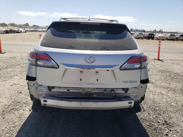 2T2BK1BA4DC206427 - 2013 LEXUS RX 350 BASE SILVER photo 6