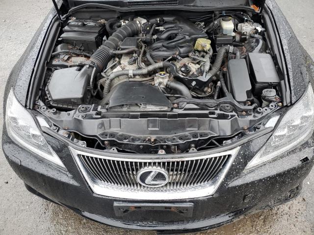 JTHCK262062005724 - 2006 LEXUS IS 250 BLACK photo 11