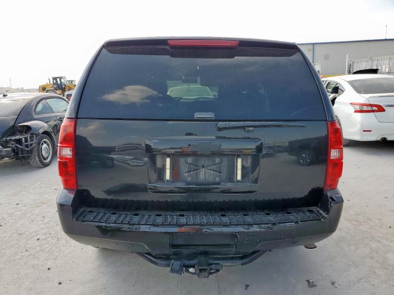 1GNLC2E03CR188058 - 2012 CHEVROLET TAHOE POLICE შავი ფოტო 6