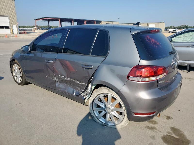 WVWNM7AJ1AW358698 - 2010 VOLKSWAGEN GOLF GRAY photo 2
