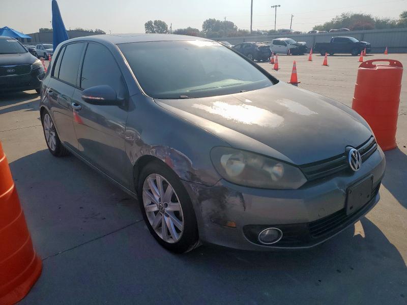 WVWNM7AJ1AW358698 - 2010 VOLKSWAGEN GOLF GRAY photo 4