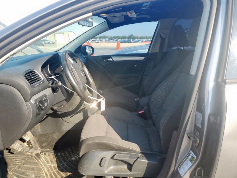 WVWNM7AJ1AW358698 - 2010 VOLKSWAGEN GOLF GRAY photo 7