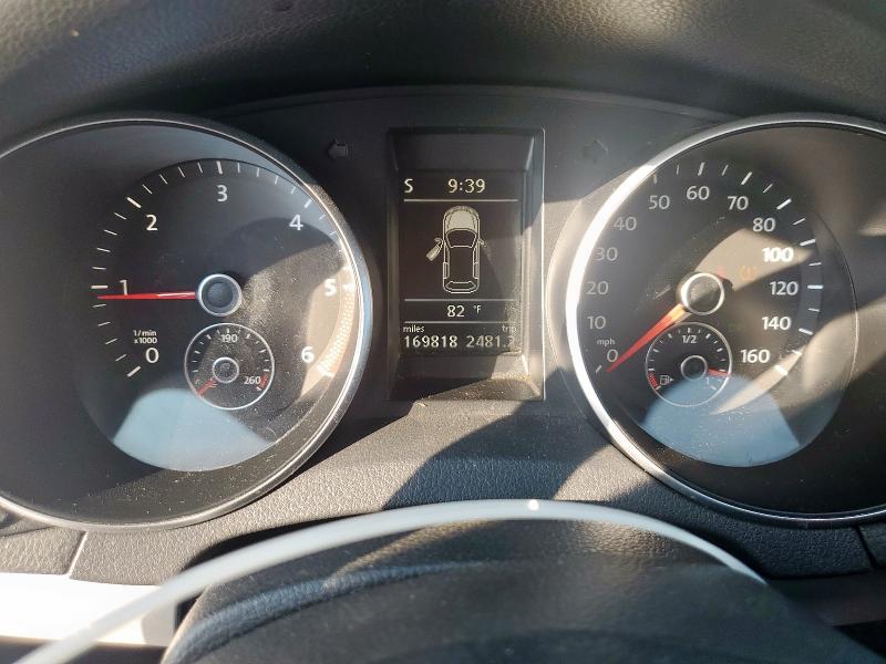 WVWNM7AJ1AW358698 - 2010 VOLKSWAGEN GOLF GRAY photo 9