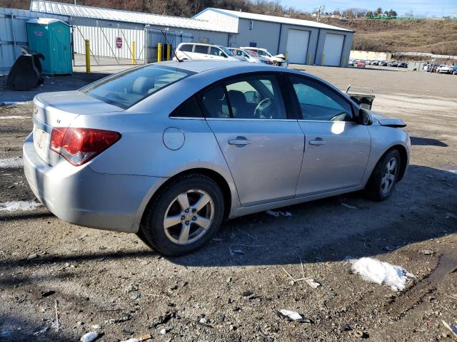 1G1PE5S96B7227804 - 2011 CHEVROLET CRUZE LT SILVER photo 3