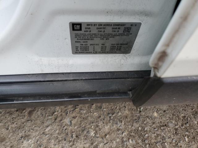 KL4CJESB8HB013921 - 2017 BUICK ENCORE PREFERRED WHITE photo 14