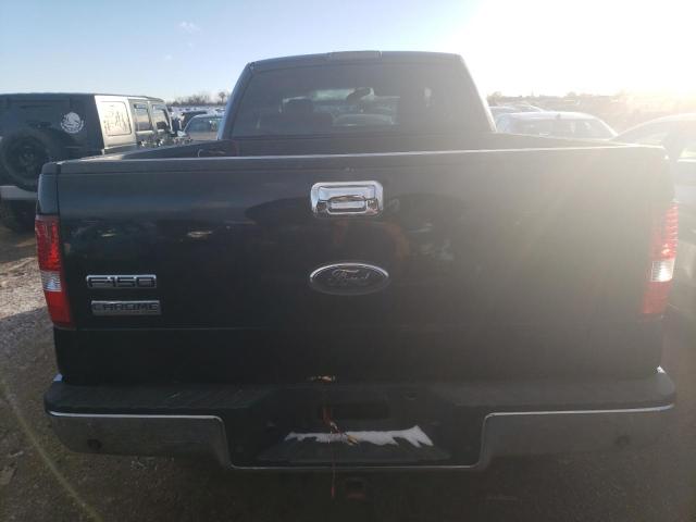 1FTPX14V26NB46563 - 2006 FORD F150 BLACK photo 6