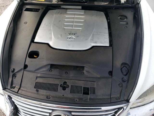 JTHBL5EF2D5122215 - 2013 LEXUS LS 460 WHITE photo 11