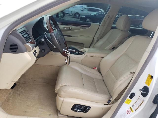 JTHBL5EF2D5122215 - 2013 LEXUS LS 460 WHITE photo 7