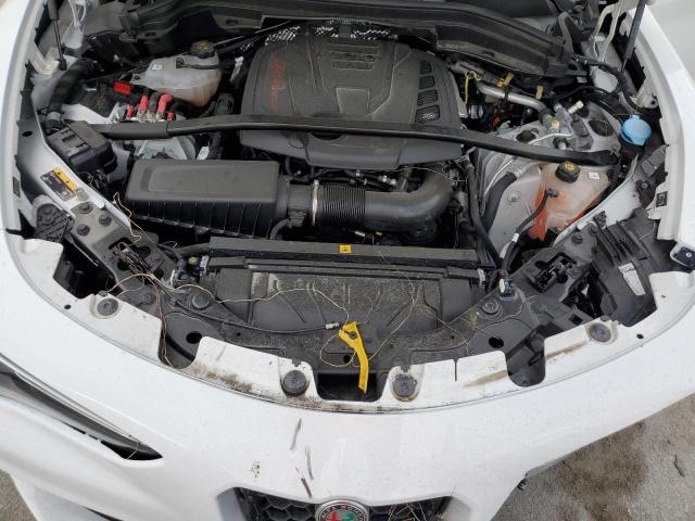 ZASPAKBN6N7D30151 - 2022 ALFA ROMEO STELVIO TI Ақ фото 12