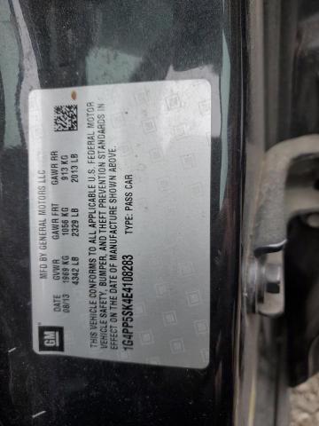 1G4PP5SK4E4108283 - 2014 BUICK VERANO BLACK photo 13