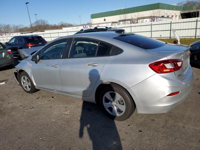 1G1BC5SM2J7166972 - 2018 CHEVROLET CRUZE LS SILVER photo 2