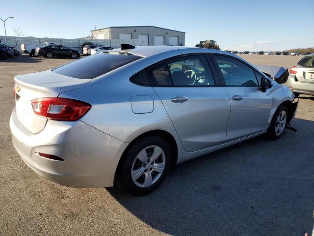 1G1BC5SM2J7166972 - 2018 CHEVROLET CRUZE LS SILVER photo 3