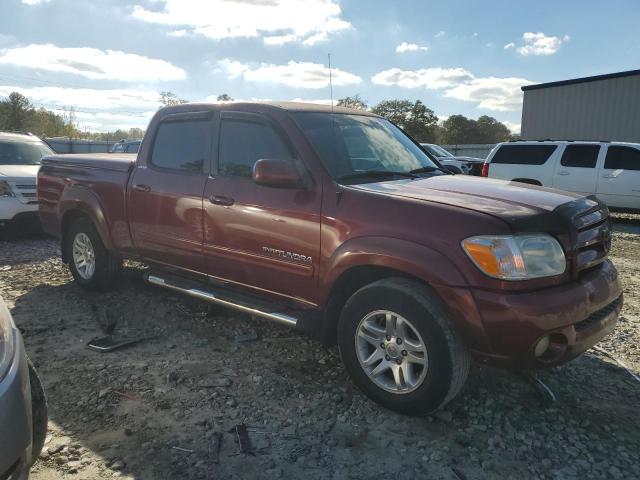 5TBET38146S528506 - 2006 TOYOTA TUNDRA DOUBLE CAB LIMITED RED photo 4