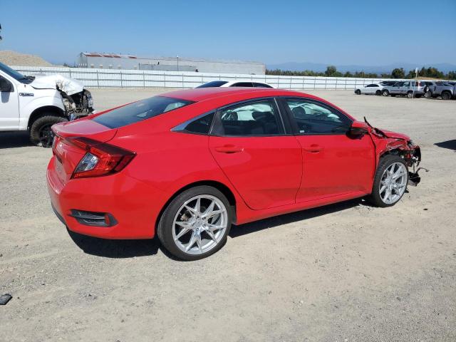 2HGFC2F52GH525391 - 2016 HONDA CIVIC LX წითელი ფოტო 3