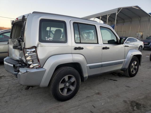 1J8GP28K48W136547 - 2008 JEEP LIBERTY SPORT GRAY photo 3