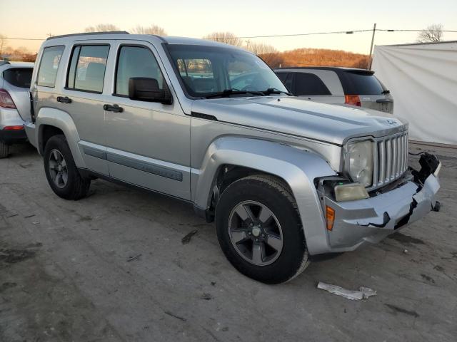 1J8GP28K48W136547 - 2008 JEEP LIBERTY SPORT GRAY photo 4