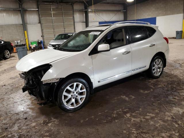 JN8AS5MV1BW255407 - 2011 NISSAN ROGUE S WHITE photo 1